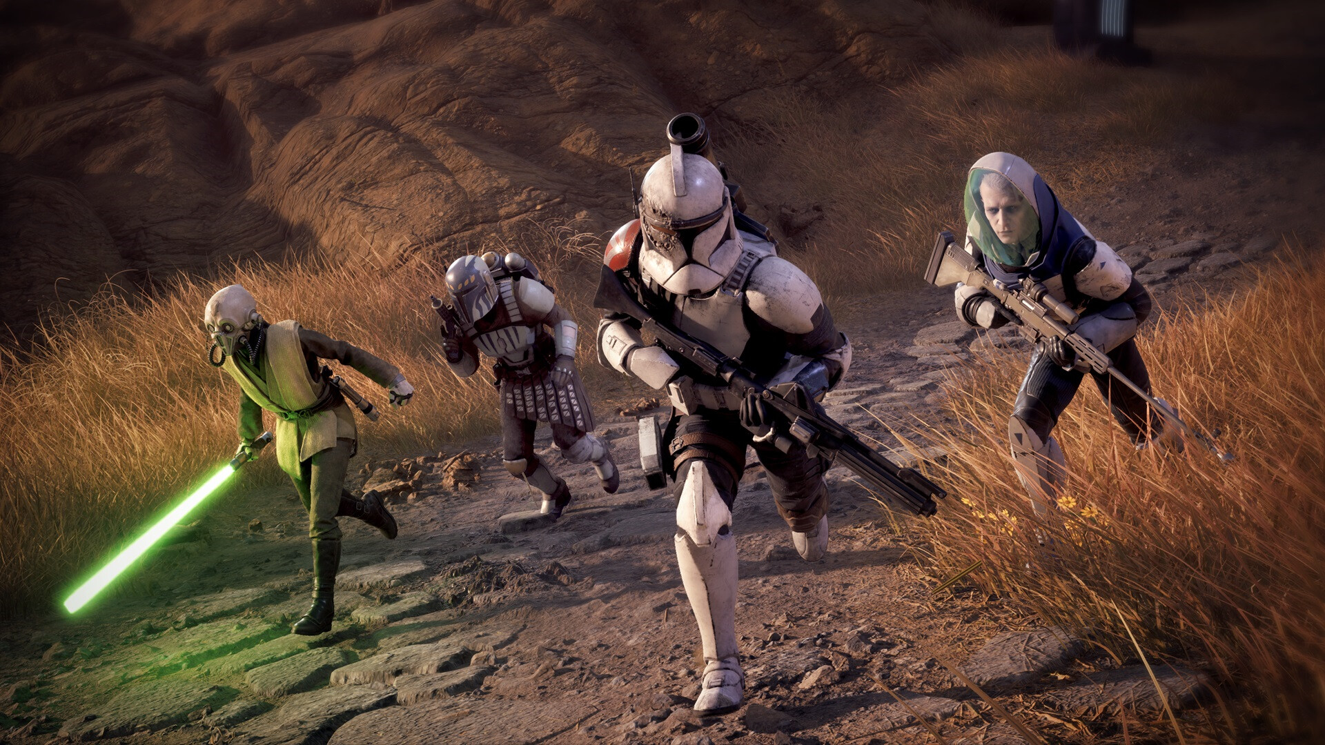 STAR WARS Zero Company tactical combat gameplay screenshot